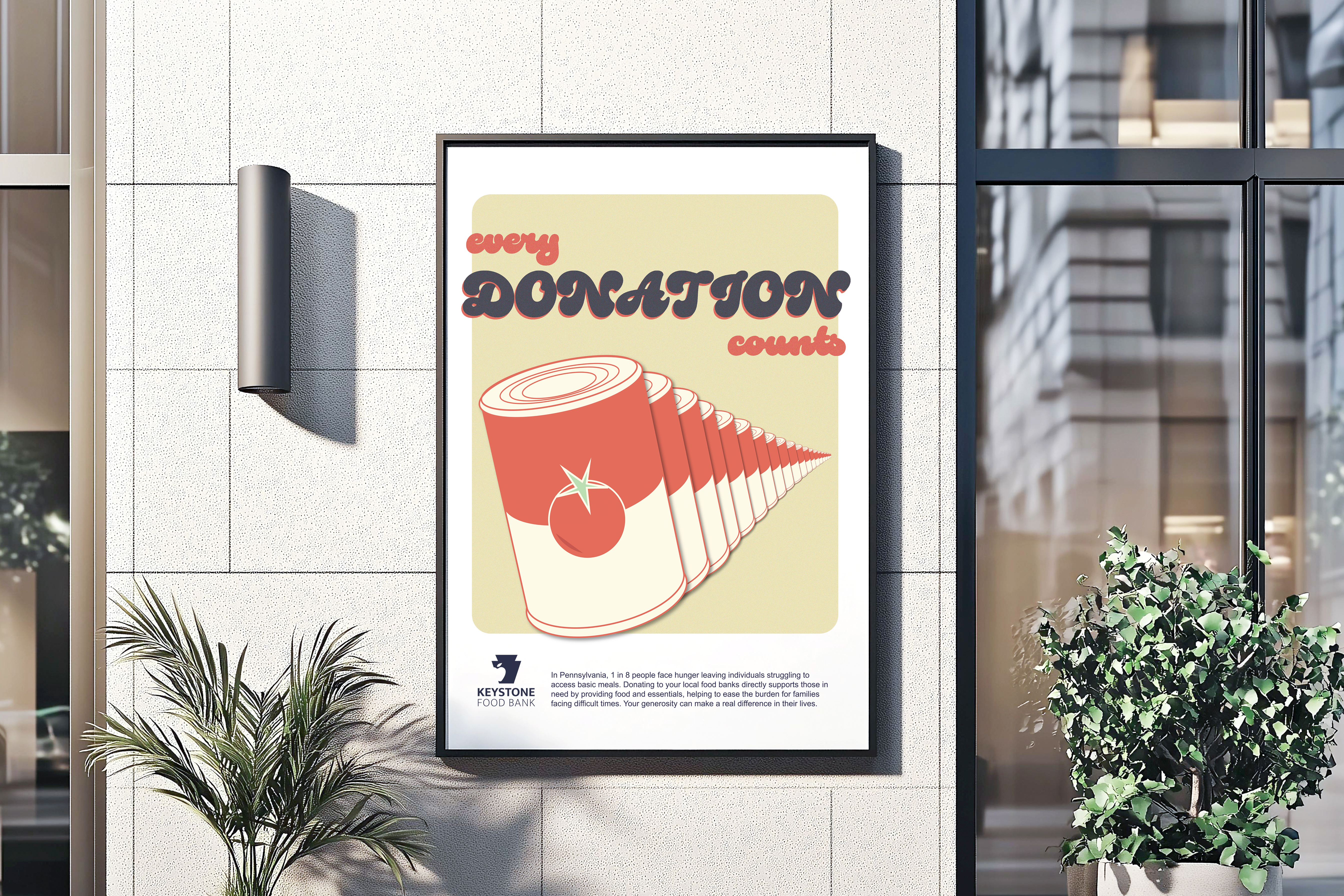 keystone food bank poster
