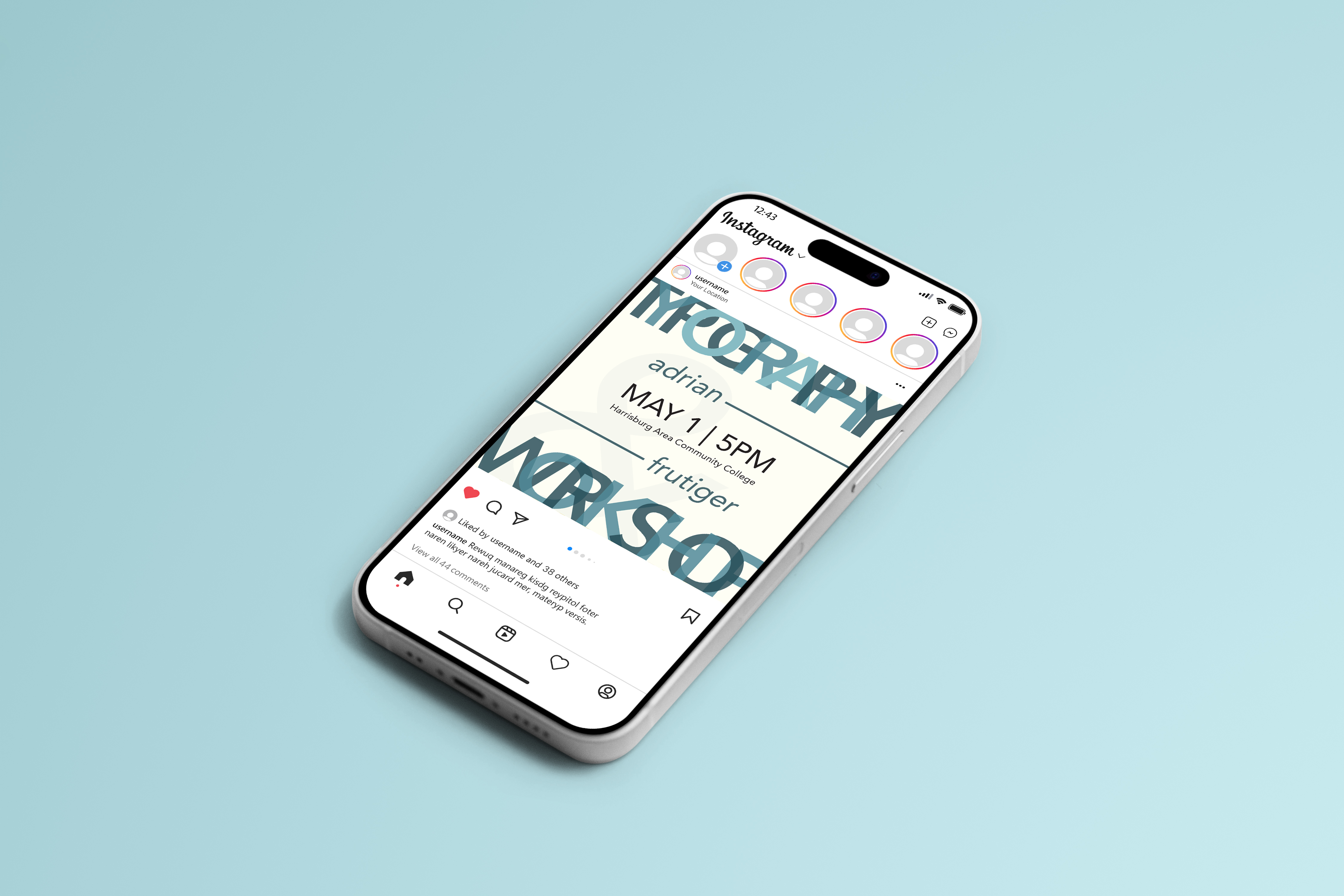 type designer social media