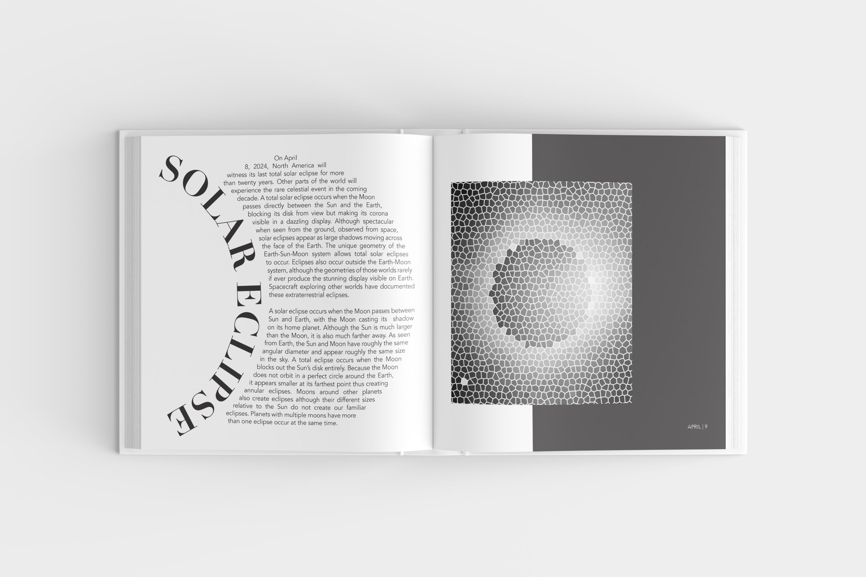 a year in review spread design